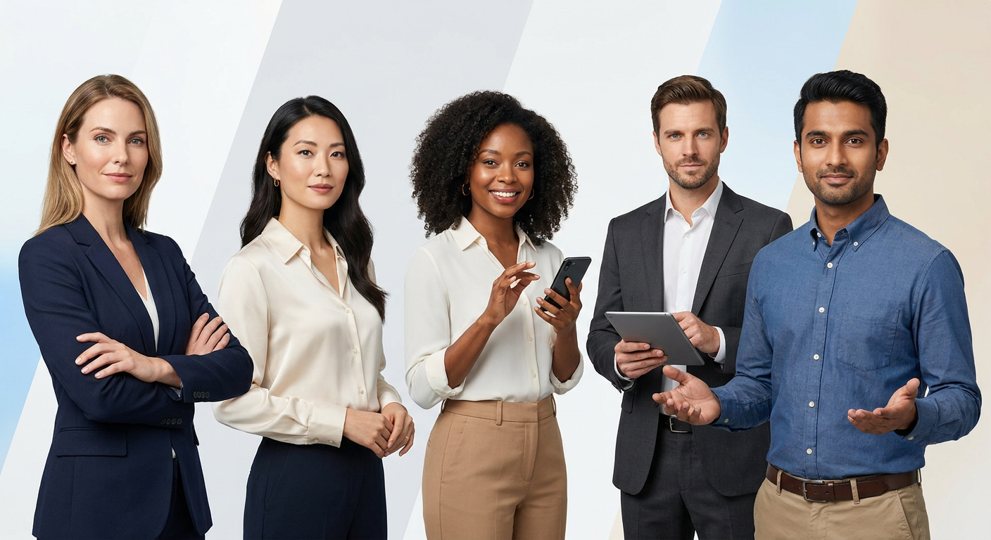 Diverse AI virtual human ambassadors